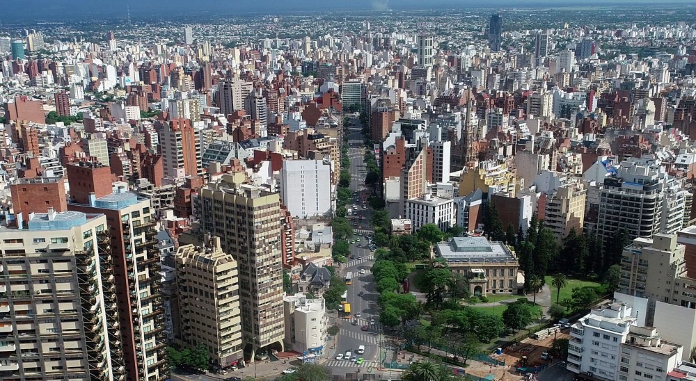 ciudad de cordoba vista aerea