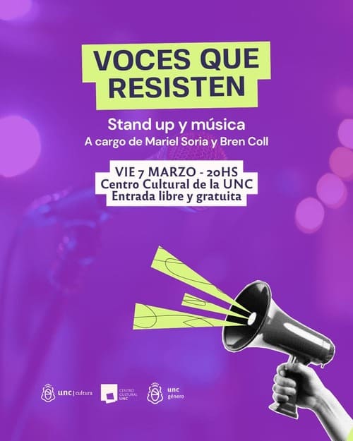 genero voces que resisten 2025