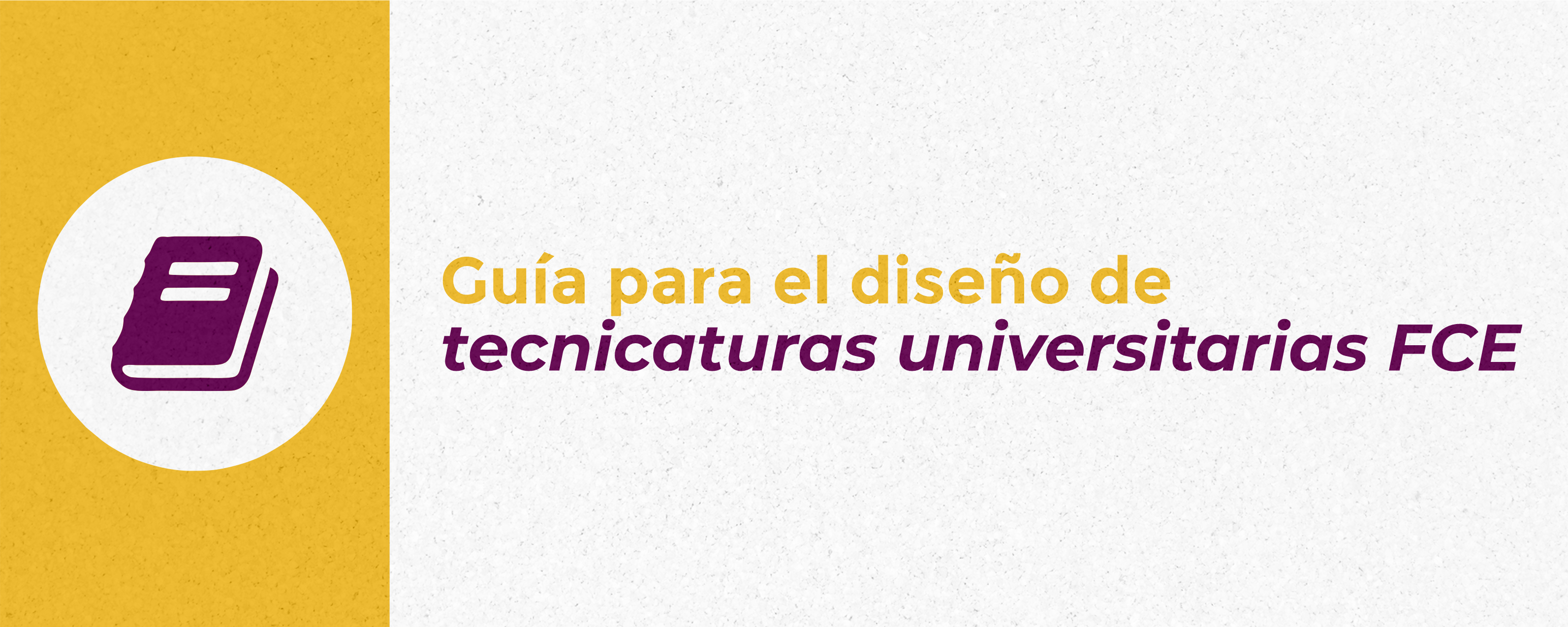 Guía para el diseño de tecnicaturas universitarias FCE